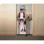 DREAMBABY Safety gate Extra High LIBERTY - By pressure - L 75/81 x H 93 cm - Black - Image 4