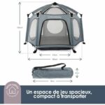 Adventure Parc Pop-Up - DREAMBABY - Fabric with carrying bag - Anti-UV covers (outdoor use) - Ø 1.3 m - H1 m - Image 2