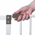 DREAMBABY Safety gate Extra large LIBERTY - By pressure - L 99/105.5 x H 75 cm - White - Image 3