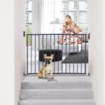 DREAMBABY Safety gate ARIZONA EXTENDA - To be screwed - L 68/112 cm - Gray - Image 2