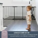 Child safety gate - Discovery 3 - DREAMBABY - 74.5 cm to 1.95 cm - White – Bild 3