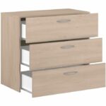 Chest of drawers - EASY LIFE - 3 drawers - Oak - 78.2 x 69.3 x 40.8 - PARISOT - Image 5