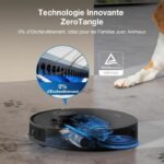 ECOVACS T30S Pro Omni Robot Vacuum Cleaner with Dock - 11000Pa - ZeroTangle Brush - Hot Water Mop Cleaning - Image 6