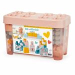 Brick Barrel - Construction Set - ECOIFFIER - Farm - 55 pieces - +12 months