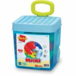 ECOIFFIER Rolly Bricks - 40 pieces - Les Maxi Collection - From 18 months - French Origin Guaranteed