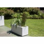 EDA Jardiniere Graphit - 99.5 x 39 x H 43 cm - 97.6 L - Whitewashed - Image 3