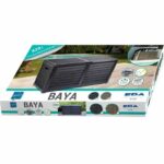 Eda Baya Garden Bay Plastic 420 liters - Imitation Wood Decor - Anthracite Gray - Made in France - Image 6