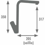 Sink mixer - Chrome - Invisible aerator - EDOUARD ROUSSEAU - PATTY - Image 3