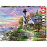EDUCA 1000 Phare Puzzle A Rock Bay