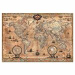 EDUCA -Puzzle - EDUCA PUZZLE 1000 MAPPEMONDE - Image 2