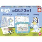 Creative set - EDUCA - Decoration and modeling of Bluey characters - 3 activities for 3 year olds