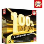 Board game - EDUCA - 100% Logic: The Answer is before your eyes - Adapted from the TV show for 8 year olds