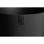 Flower pot - Elho - Jazz Round - Black - Ø 26 x H 24 cm - Indoor - 100% recycled - Image 3