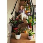 Flower pot - Elho - Jazz Round - Red - Ø 26 x H 24 cm - Indoor - 100% recycled - Image 4