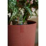 Flower pot - Elho - Jazz Round - Red - Ø 26 x H 24 cm - Indoor - 100% recycled - Image 6
