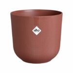 Flower pot - Elho - Jazz Round - Red - L 30 x W 29.5 x H 27 cm - Indoor - 100% recycled - Image 2