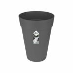 ELHO Loft Urban Round flower pot High 42 - Black - Ø 42 x H 56 cm - outdoor - 100% recycled - Image 2
