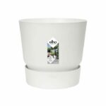 ELHO Greenville 40 round flowerpot - Outdoor - Ø 39 x H 36.8 cm - White - Image 2