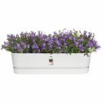 Oval planter Greenville - Plastic - Ø70 - Leaf Green - Image 4
