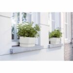 Oval planter Greenville - Plastic - Ø70 - Leaf Green - Image 5