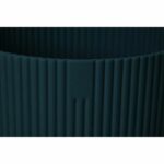 Vibes round flower pot - Plastic - Ø22 - Dark blue - Image 5