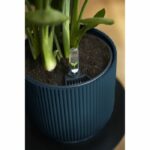 Vibes round flower pot - Plastic - Ø22 - Dark blue - Image 6