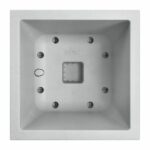 Elho Vivo Next Square 40 Flower box - Gray - Ø 39 x H 38 cm - indoor/outdoor - 100% recycled - Image 3