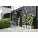 Elho Vivo Next Square 40 Flower box - Gray - Ø 39 x H 38 cm - indoor/outdoor - 100% recycled - Image 6