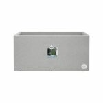 Elho Vivo Next Long 80 Flower box – Gray – L 78 x B 39 x H 38 cm – indoor/outdoor – 100% recycled
