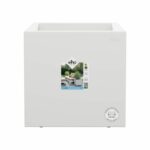 Elho Vivo Next Square 30 Flower box - White - Ø 30 x H 29 cm - indoor/outdoor - 100% recycled