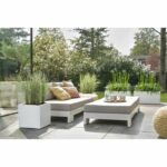 Elho Vivo Next Square 30 Flower box - White - Ø 30 x H 29 cm - indoor/outdoor - 100% recycled - Image 3