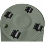 Loft Urban Round Flower Pot - Plastic - Percé - Tank - With casters - Ø40 - Green - Image 4