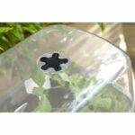 ELHO Noa Standing Vegetable Garden - Black - L 79 x B 39 x H 94 cm - cultivation and harvesting - 100% recycled - Image 5