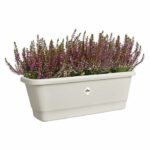 Elho Noa Balconiere M - Gray - L 52 x B 20 x H 18 cm - Outdoor balcony - 100% recycled - Image 2
