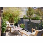Elho Noa Balconiere Xl - Gray - L 78 x B 20 x H 18 cm - Outdoor balcony - 100% recycled - Image 4