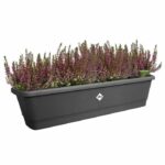 Elho Noa Balconiere Xl - Black - L 78 x B 20 x H 18 cm - Outdoor balcony - 100% recycled - Image 3