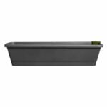 Elho Noa Balconiere Xl - Black - L 78 x B 20 x H 18 cm - Outdoor balcony - 100% recycled - Image 4