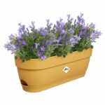Vibia rectangle planter - Plastic - Tank - Ø50 - Pushing pink - Image 5
