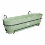 Elho Vibia Campana Balconiere Allin1 70 - Green - L 70 x B 26 x H 17 cm - Balcony - 100% recycled