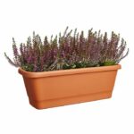 Elho Noa Balconiere M - Brown - L 52 x B 20 x H 18 cm - Outdoor balcony - 100% recycled - Image 3