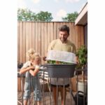 ELHO - Gb Balconiere Set De Cult 55 - Living Black - L 55 x B 28.5 x H 25 cm - Balcony - 100% recycled - Image 4