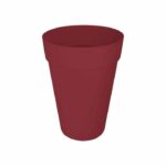 Flower pot - Elho - Loft Urban Round - Height 42 - Red - Ø 42 x H 56 cm - Outdoor - 100% recycled
