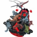 Board Game - EPOCH GAMES - Jurassic World Shaky Volcano - Erupting Volcano, Dinosaurs to Save! - Image 2