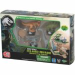 Balancing Game - EPOCH GAMES - Jurassic World Island Quake - Dinosaurs on Platform, Last One Standing Wins!