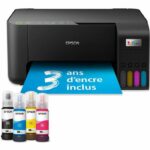 A4 Multifunction Printer - EPSON - Ecotank ET-2860 - Wi-Fi - Equipped with ink tanks