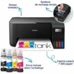 A4 Multifunction Printer - EPSON - Ecotank ET-2860 - Wi-Fi - Equipped with ink tanks - Image 4