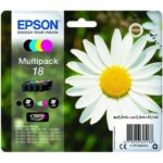 EPSON T1806 Daisy Multipack Ink Cartridges - Black / Cyan / Magenta / Yellow - Image 2