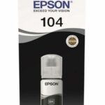 EPSON Epson EcoTank 104 Ink Refill Kit - Black - Inkjet - 4500 Pages - 1 Unit (s)