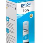 EPSON Epson EcoTank 104 Ink Refill Kit - Cyan - Inkjet - 7500 Pages - 1 Unit (s)