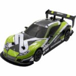 Remote Control Car - EXOST - Flash Light 1:14 - 15 km/h - 31 -5 cm - green - from 5 years old